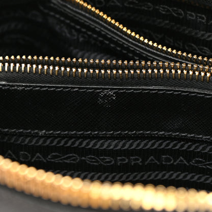 Prada Saffiano Lux Medium Promenade Tote Black 12 of 19