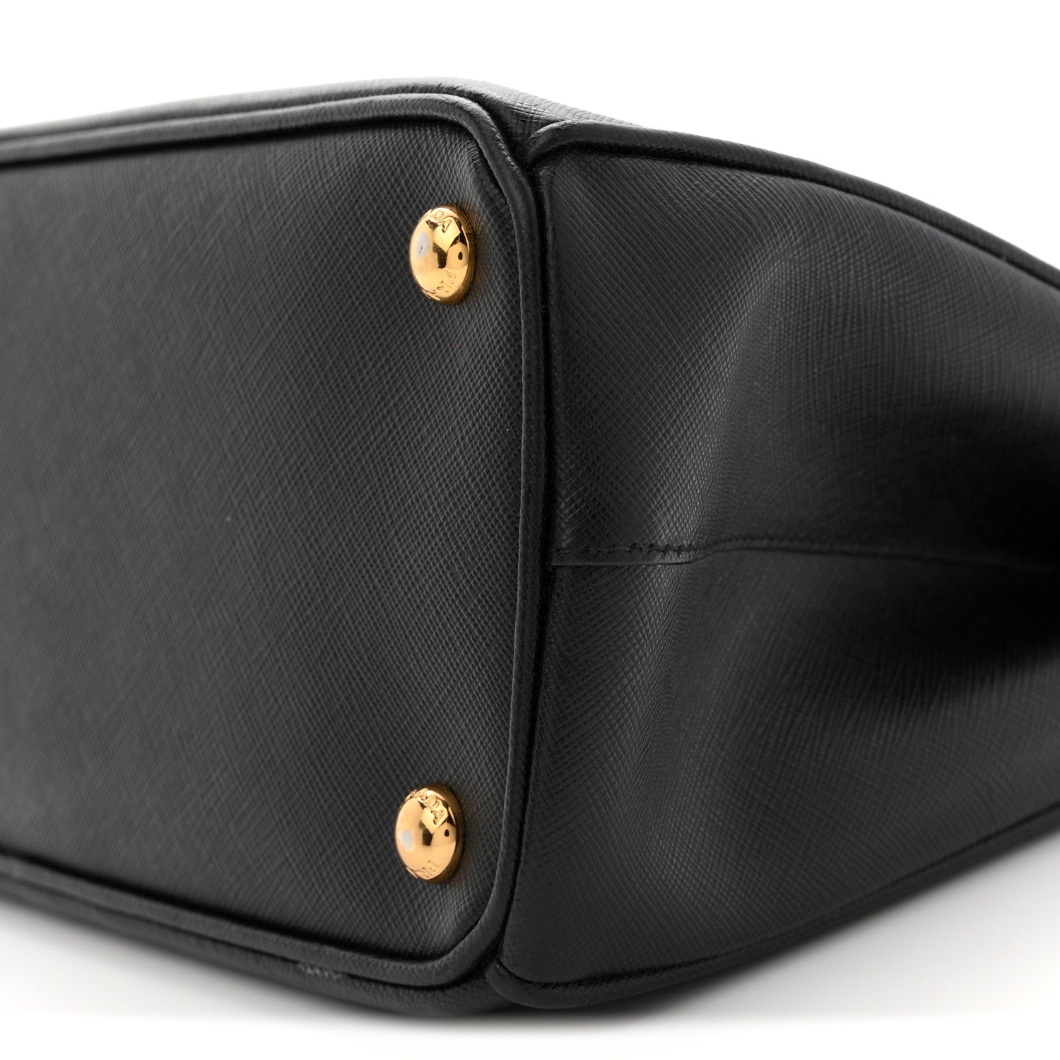 Prada Saffiano Small Galleria Double Zip Tote Black 10 of 13