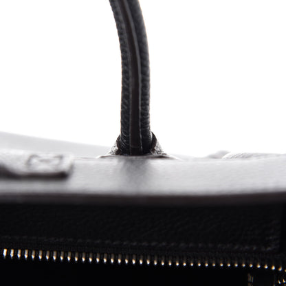 Celine Drummed Calfskin Nano Luggage Black 12 of 16