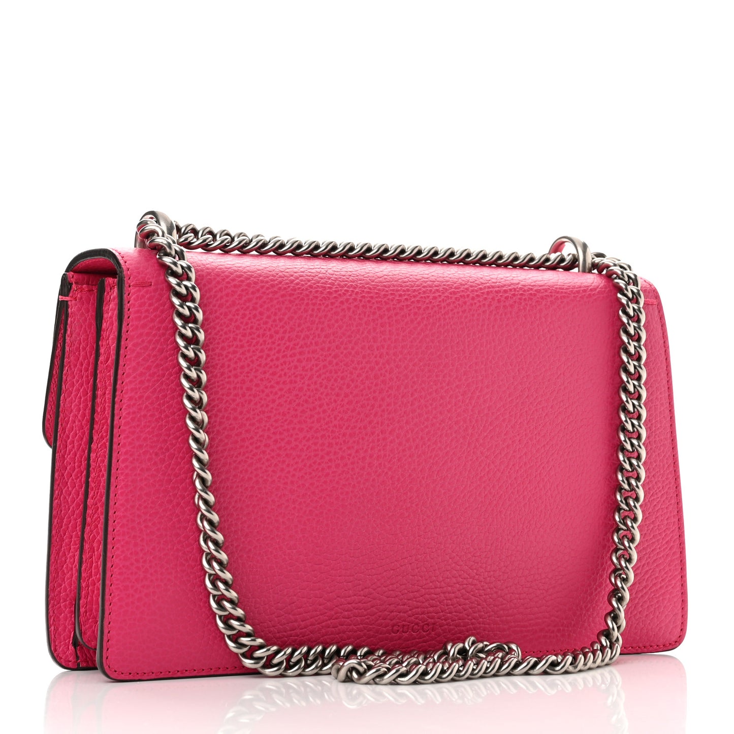 Dollar Calfskin Small Dionysus Shoulder Bag Box Pink