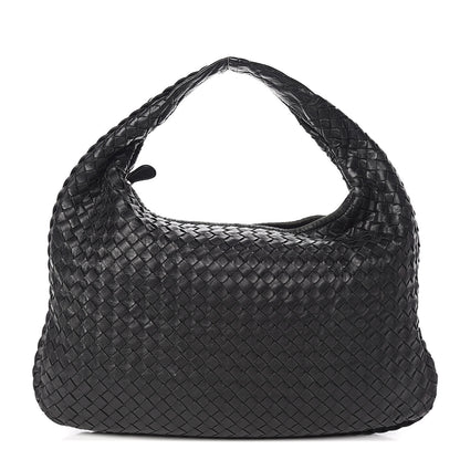 Bottega Veneta Nappa Intrecciato Medium Veneta Hobo Black 1 of 12