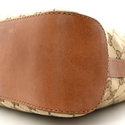 Gucci Monogram Medium Marrakech Hobo Camel 10 of 12