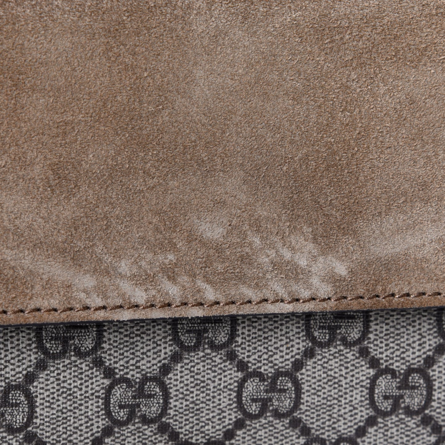 GG Supreme Monogram Mini Dionysus Shoulder Bag Taupe