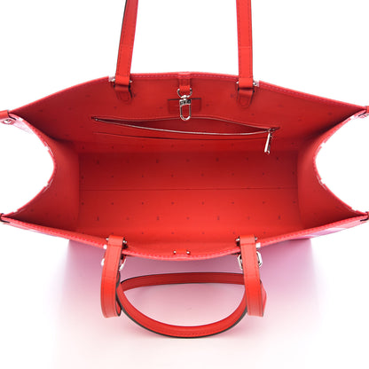 Louis Vuitton Monogram Escale Onthego GM Rouge 6 of 11