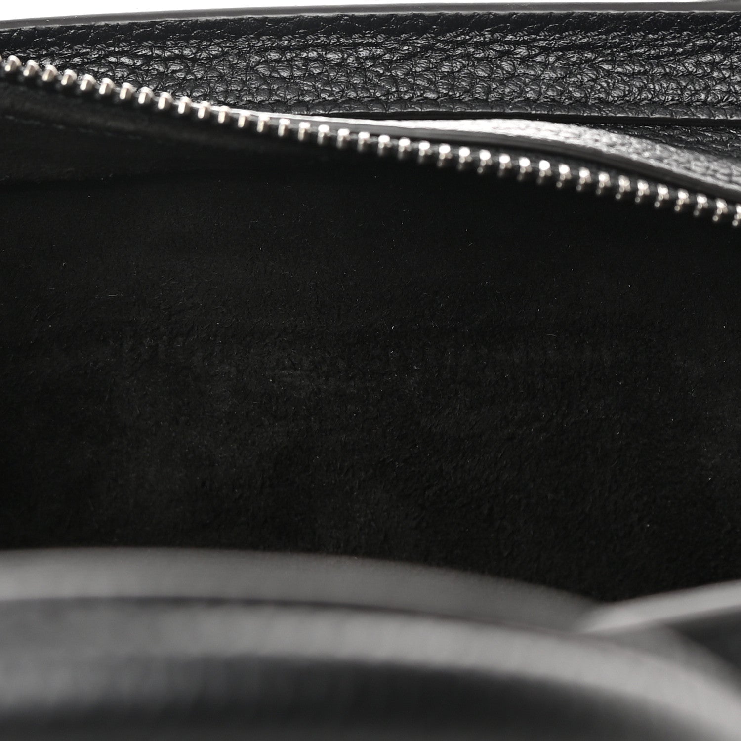 Celine Drummed Calfskin Nano Luggage Black 10 of 11