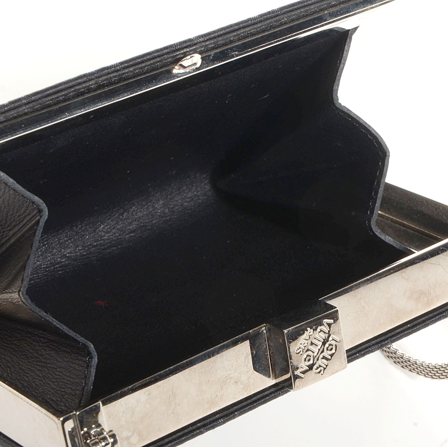 Louis Vuitton Satin Monogram Ange PM Black 5 of 7