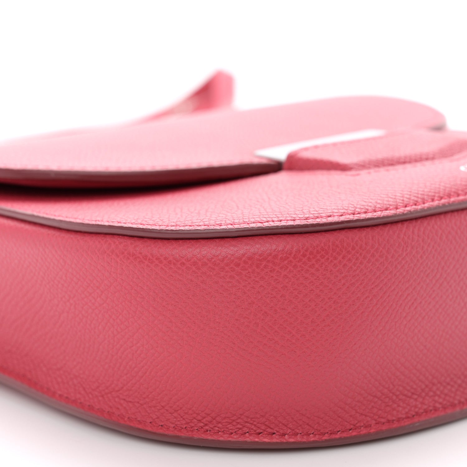 Celine Grained Calfskin Small Trotteur Bubble Pink 9 of 14