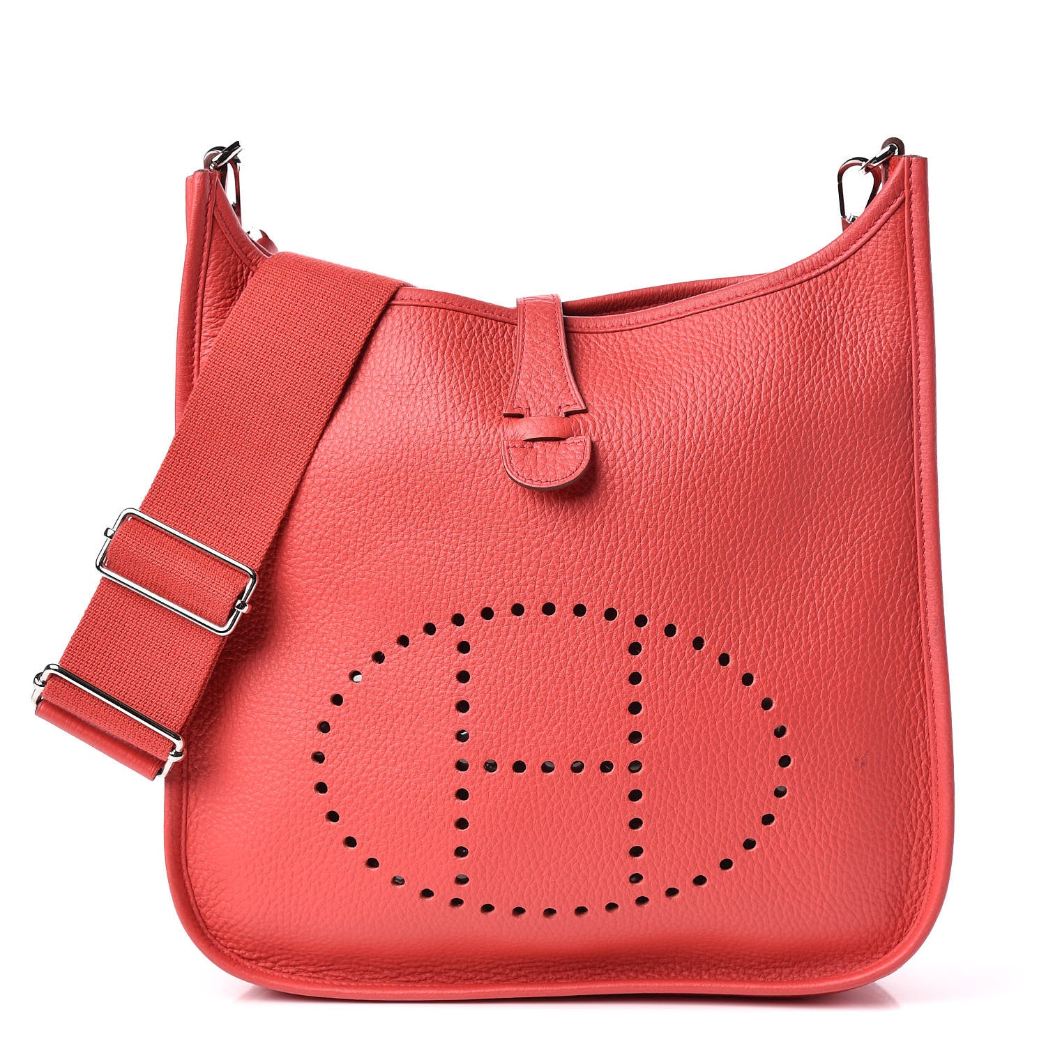 Hermes Taurillon Clemence Evelyne III PM Bougainvillea 1 of 11