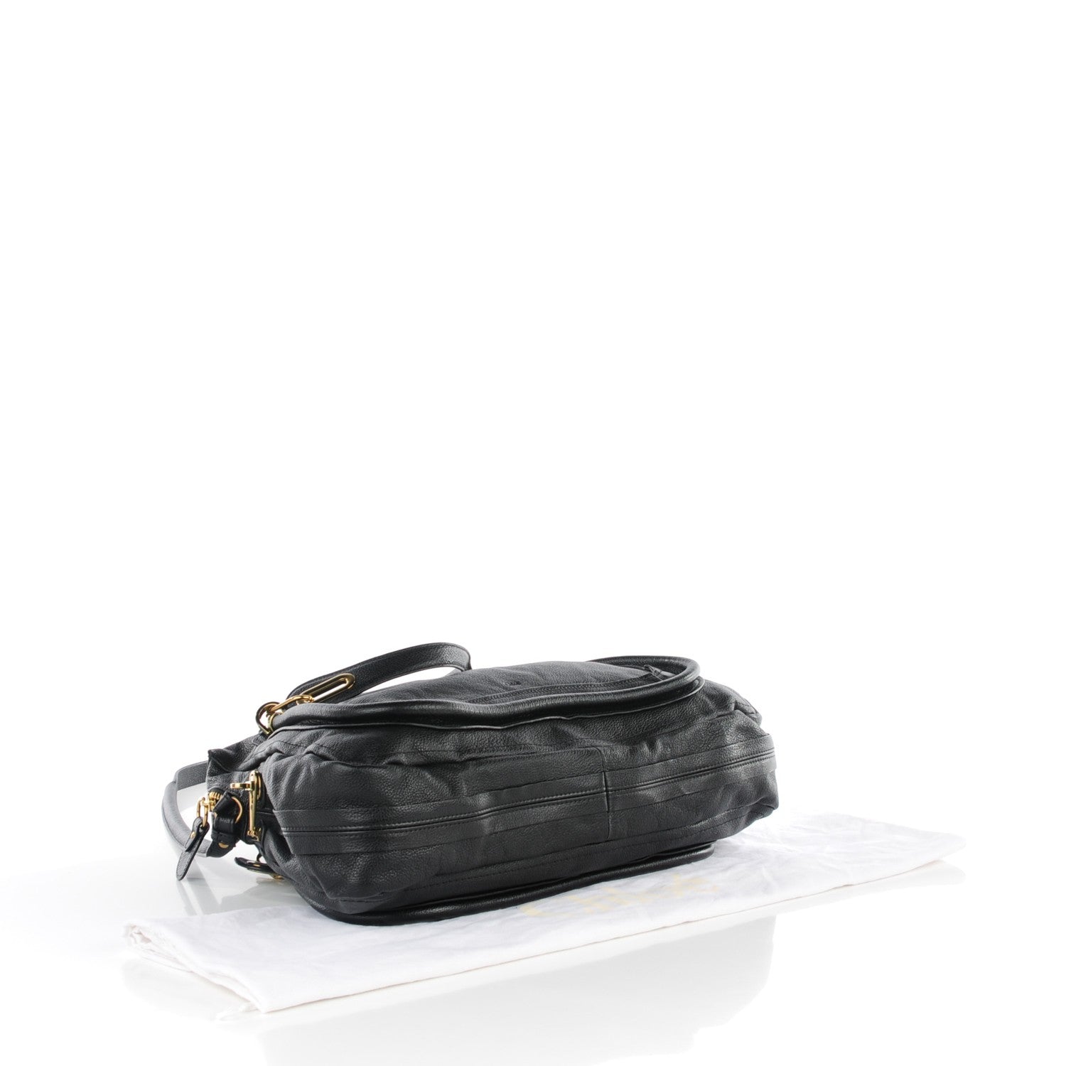 Chloe Calfskin Large Paraty Black 4 of 8