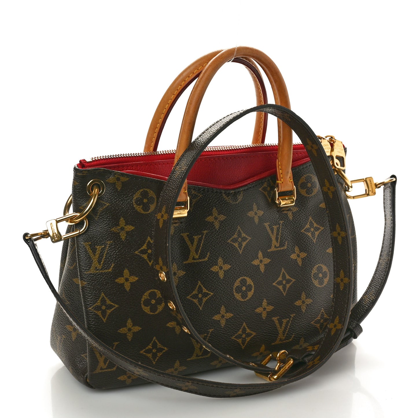 Monogram Pallas BB Cherry