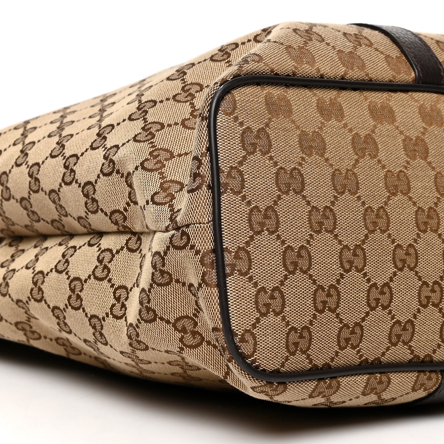 GG Monogram Large Joy Tote Bag Dark Brown