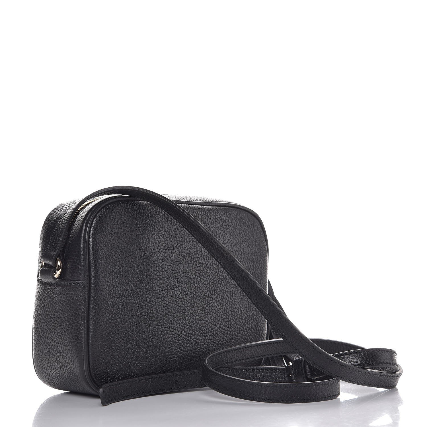 Gucci Pebbled Calfskin Small Soho Disco Bag Black 3 of 7