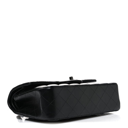 Chanel Lambskin Quilted Small Double Flap So Black 3 of 9