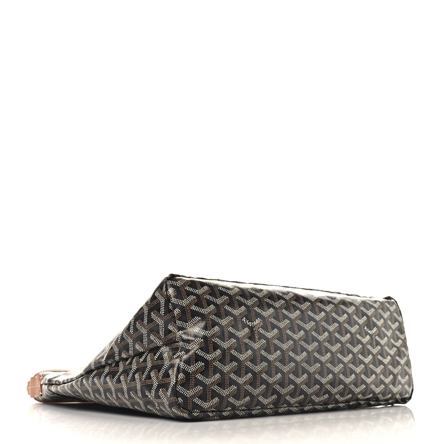 Goyard Goyardine Boheme Hobo Black Gold 5 of 10