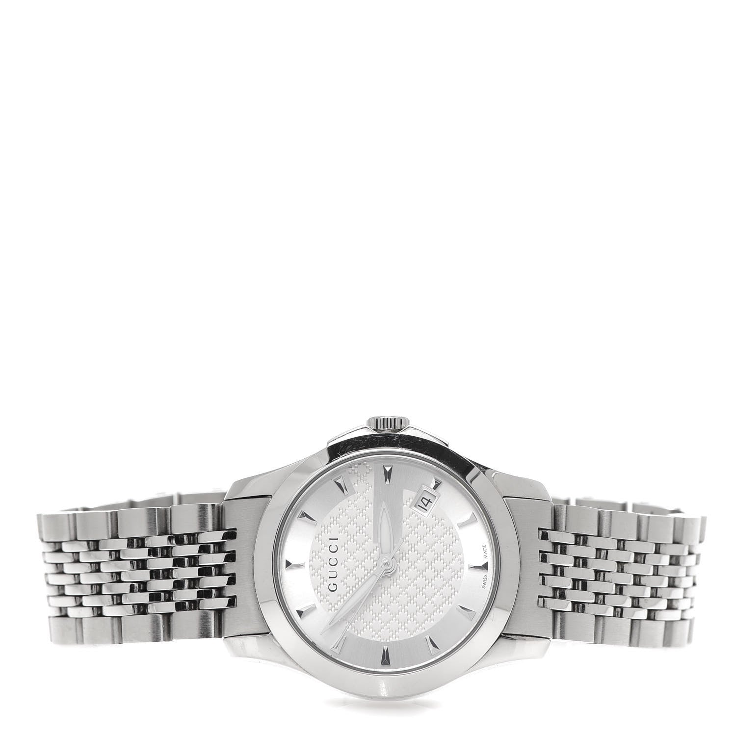 Gucci Stainless Steel 27mm G-Timeless Quartz Watch 3 of 8