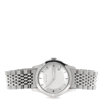 Gucci Stainless Steel 27mm G-Timeless Quartz Watch 3 of 8