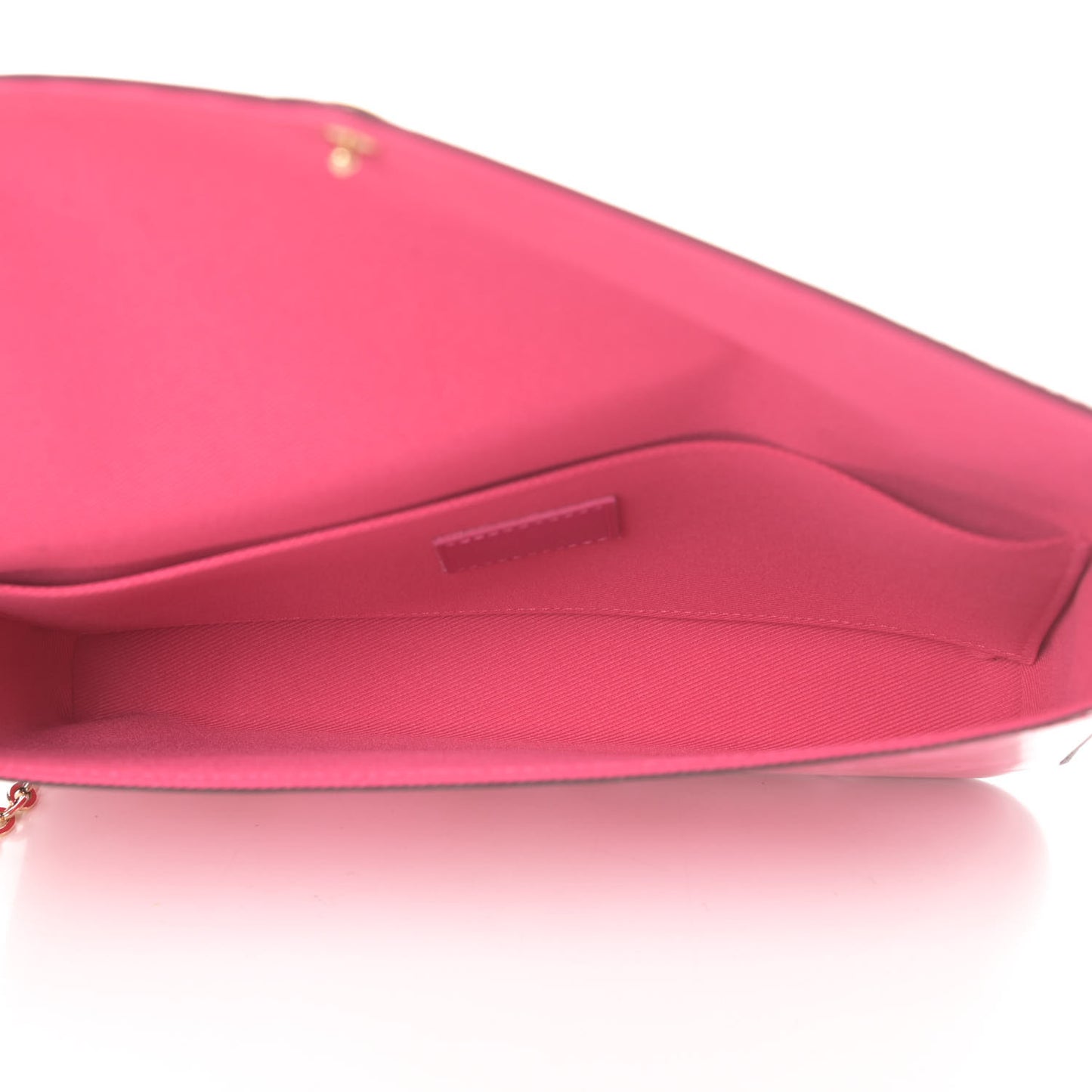 Vernis Valentine Pochette Felicie Chain Wallet Fuchsia