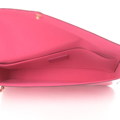Louis Vuitton Vernis Valentine Pochette Felicie Chain Wallet Fuchsia 7 of 13
