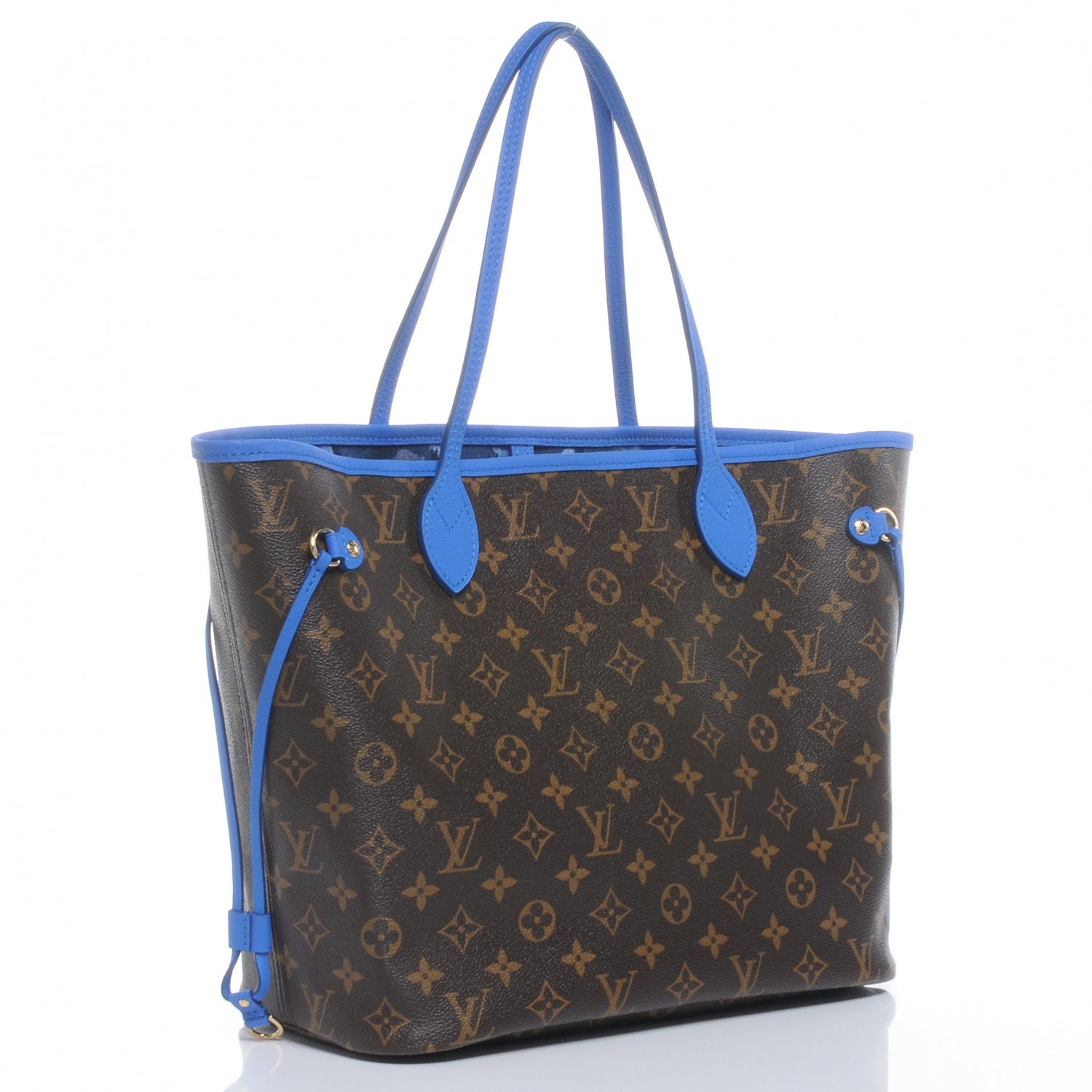 Louis Vuitton Monogram Articles de Voyage Ikat Neverfull MM Grand Blue 3 of 7