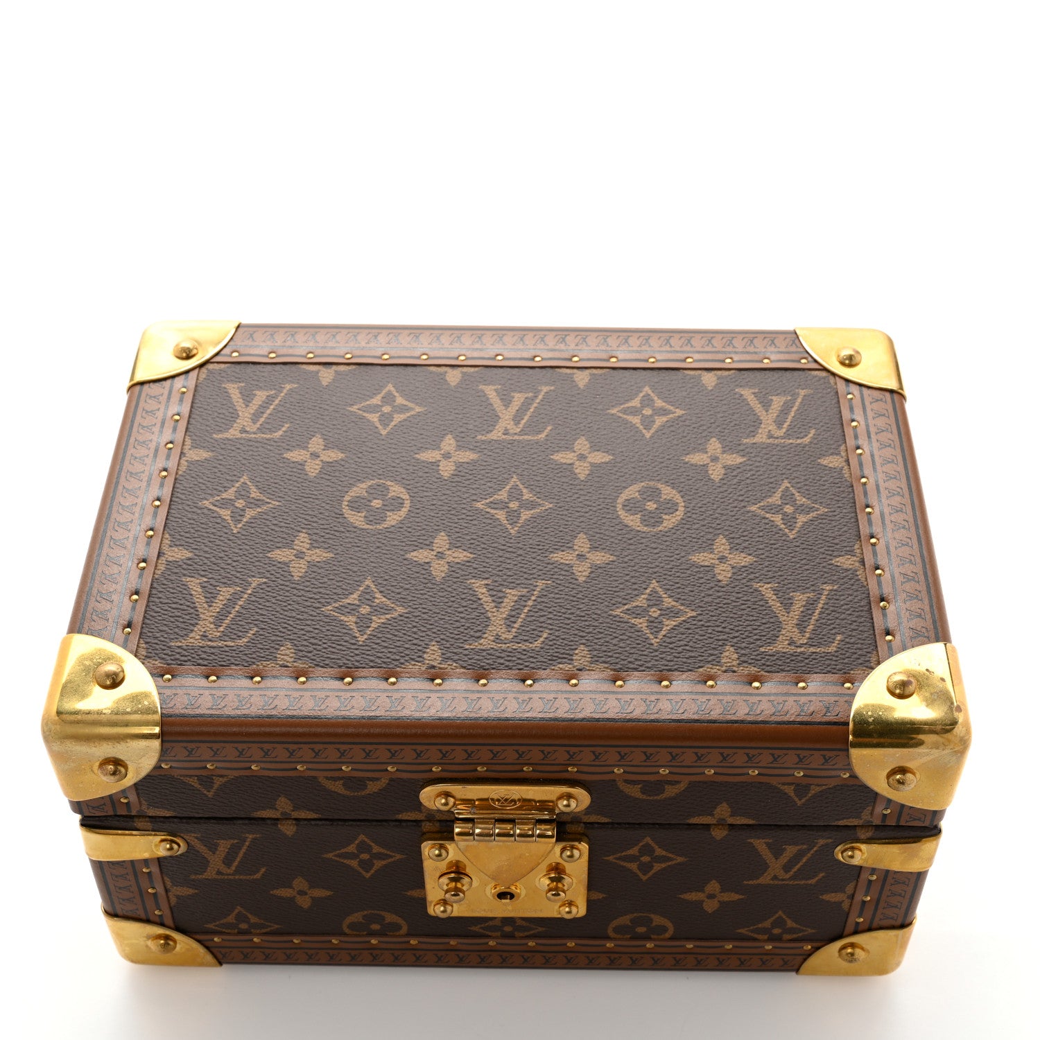 Louis Vuitton Monogram Coffret Tresor 24 5 of 13