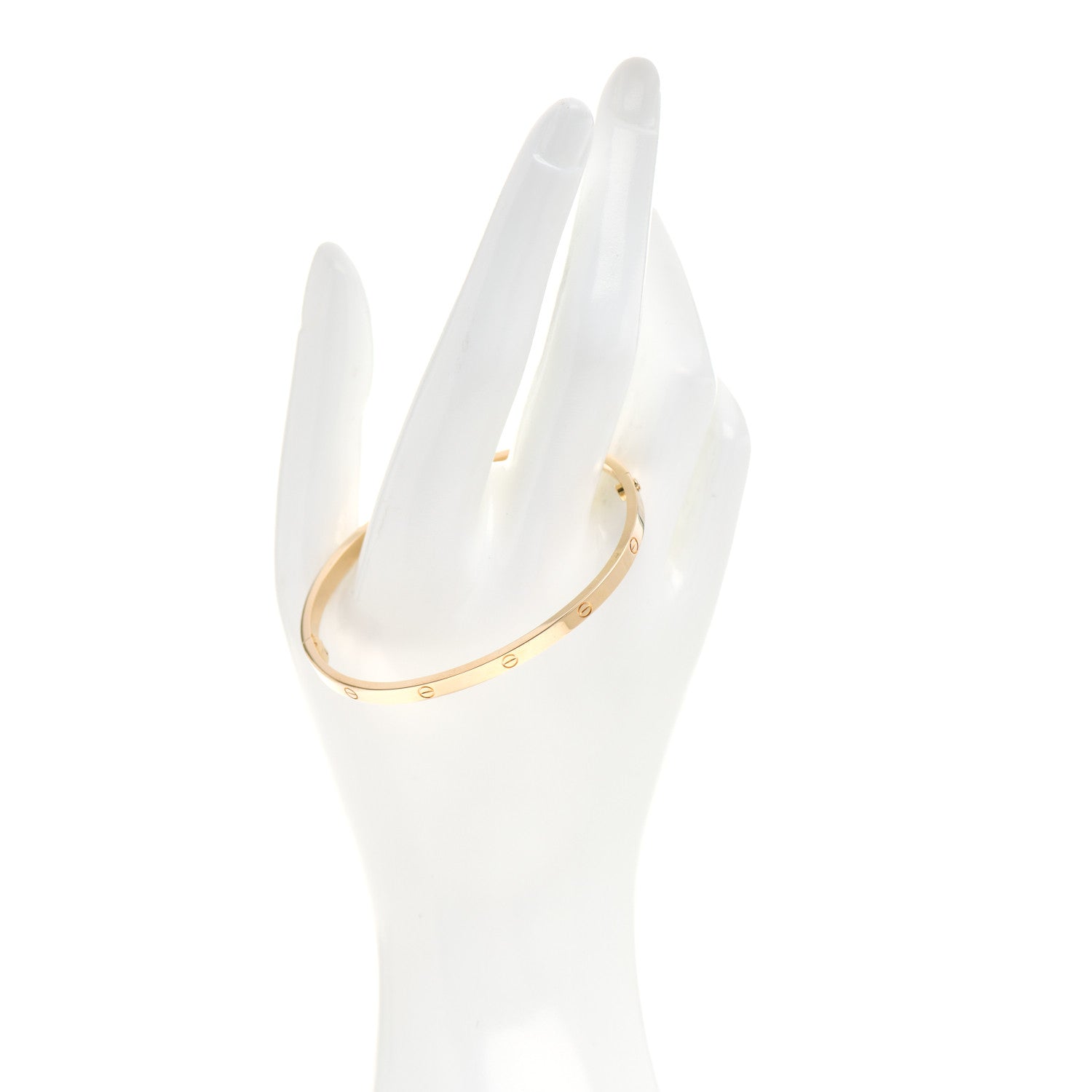 Cartier 18K Yellow Gold Small LOVE Bracelet 18 3 of 5
