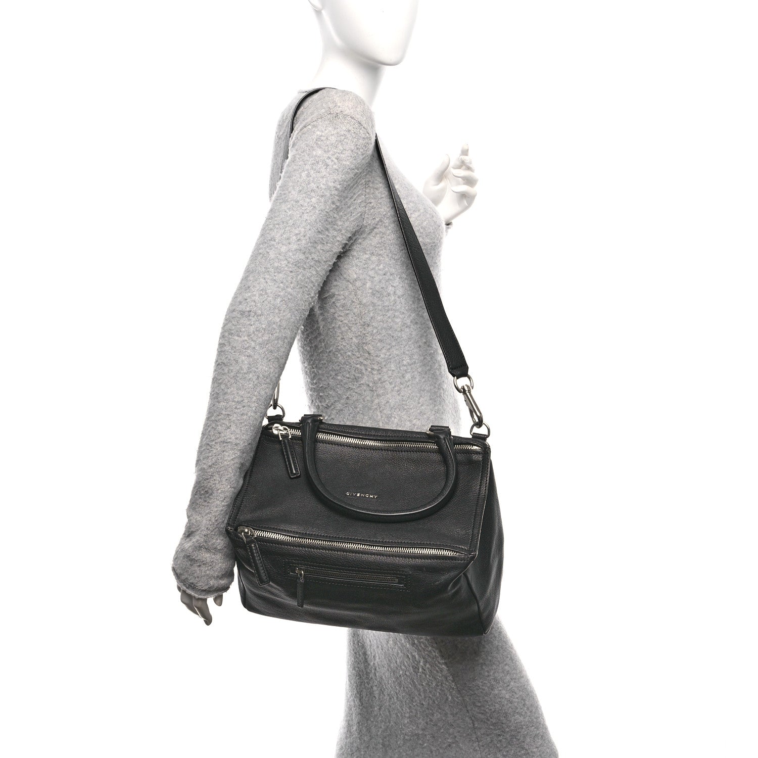 Givenchy Sugar Goatskin Medium Pandora Black 2 of 11