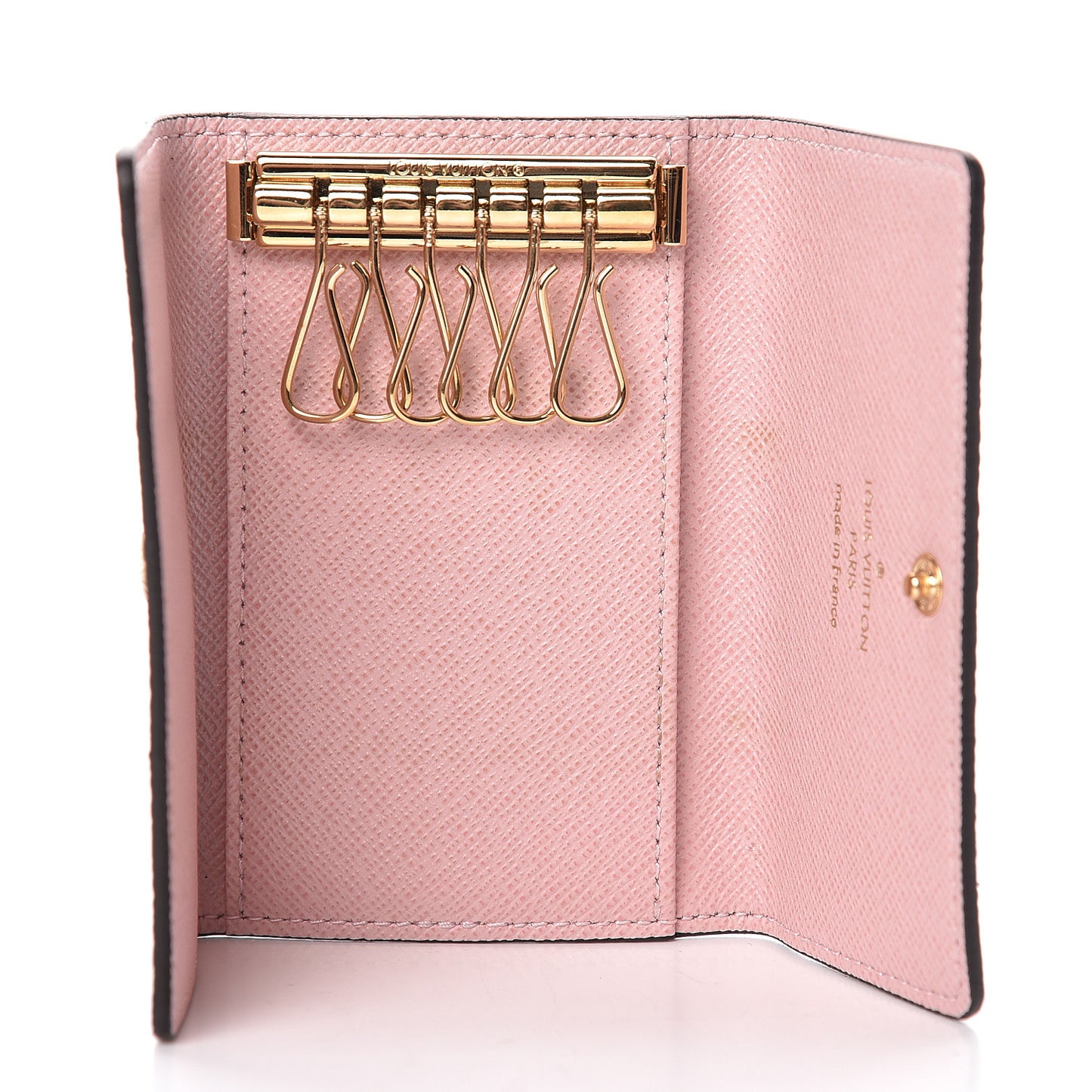 Monogram Multicles 6 Key Holder Rose Ballerine