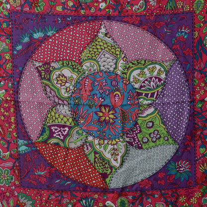 Hermes Cashmere Silk Pique Fleuri de Provence GM 140 Shawl 1 of 6