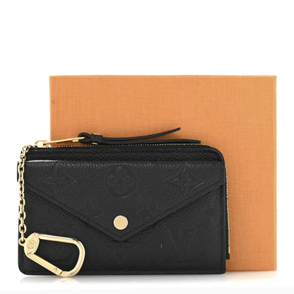 Louis Vuitton Empreinte Recto Verso Card Holder Black 9 of 9