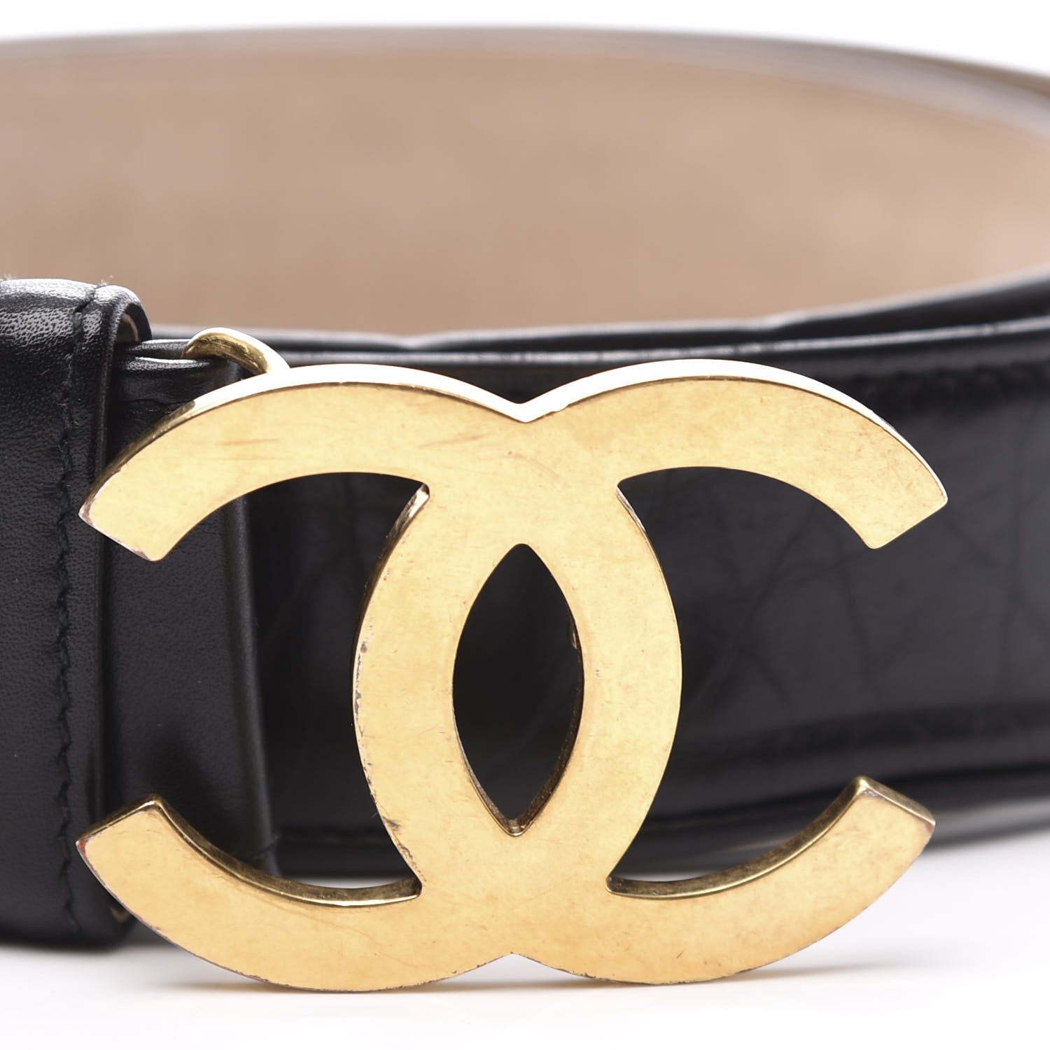 Chanel Calfskin CC Belt 90 36 Black 6 of 7