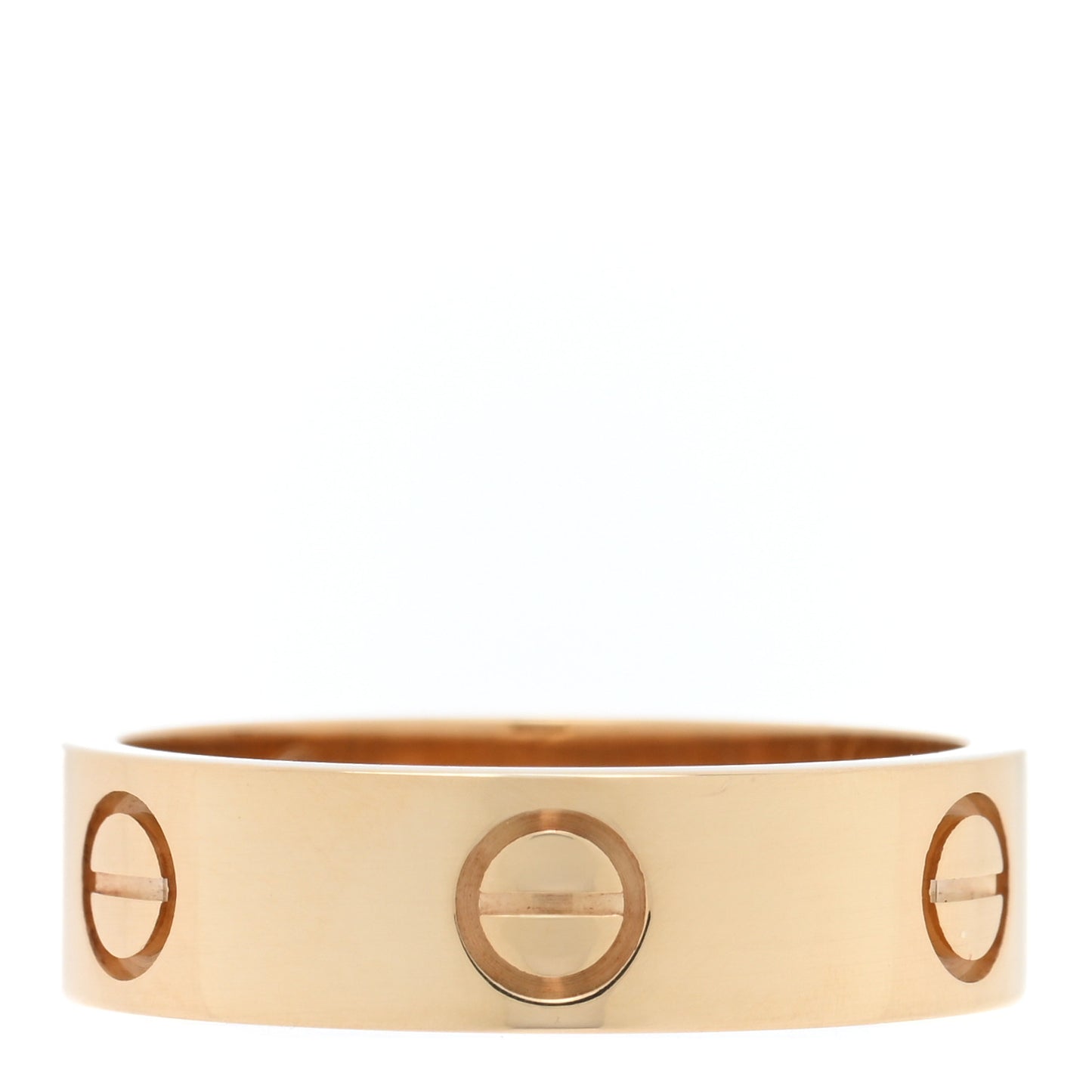18K Yellow Gold 5.5mm LOVE Ring 56 7.5