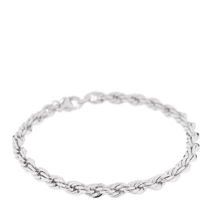 Tiffany Sterling Silver Rope Chain Bracelet 1 of 4