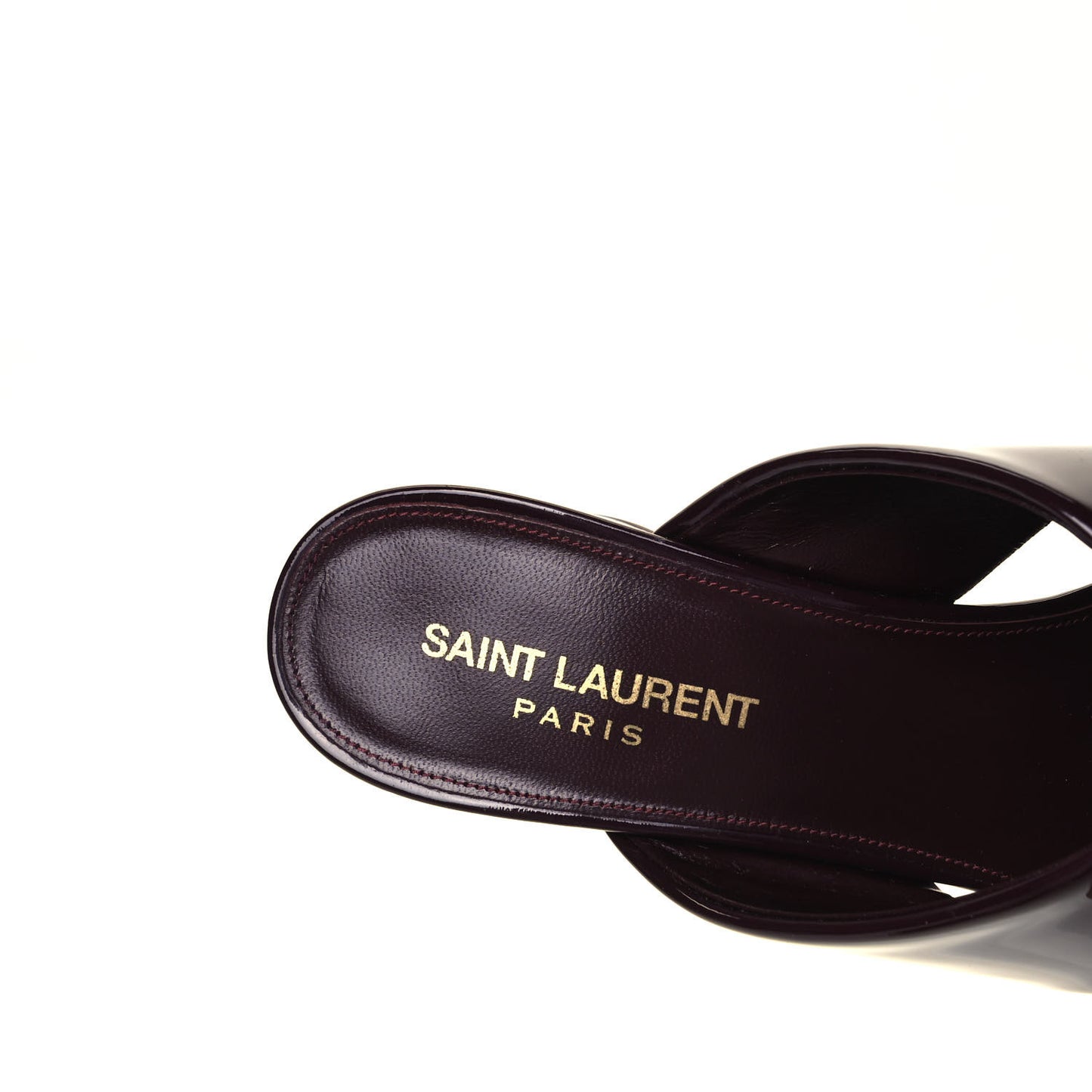 Patent LouLou Mules 38 Barolo