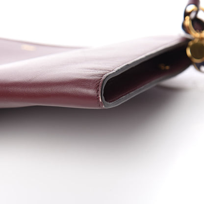 Chloe Calfskin Flat Pouch Clutch Brown 8 of 8
