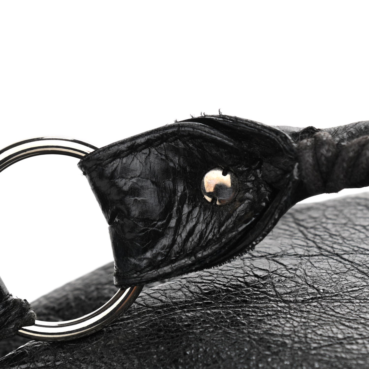 Balenciaga Agneau Giant Brogues Hardware Day Hobo Black 15 of 19