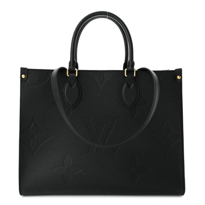 Louis Vuitton Empreinte Monogram Giant Onthego MM Black 1 of 10