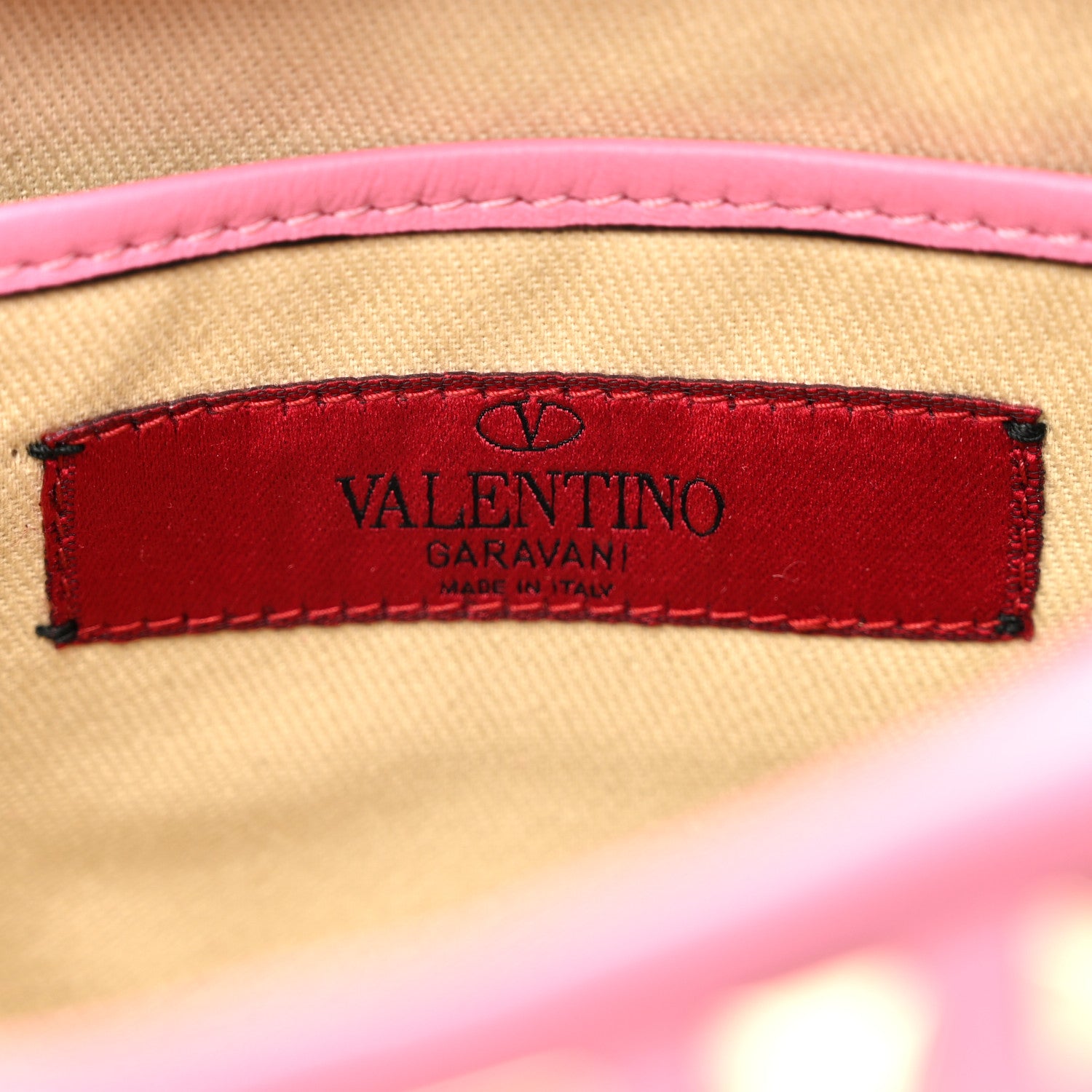 Valentino Garavani Calfskin Rockstud Camera Crossbody Bag Pink 6 of 10