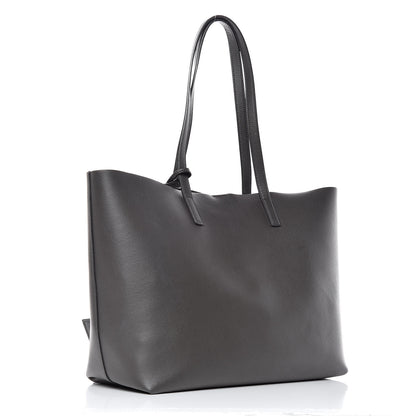 Saint Laurent Calfskin Large Shopping Tote Dark Grey 4 of 12