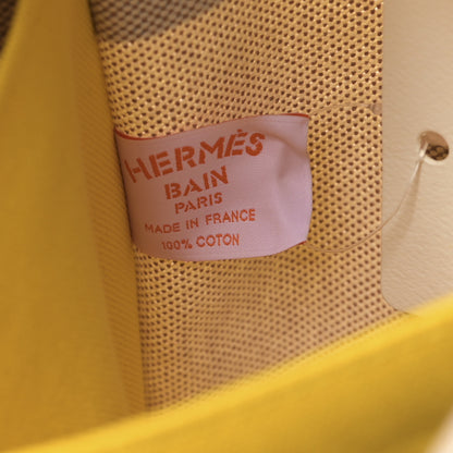 Hermes Canvas Apres la Vague Beach Bag 7 of 9