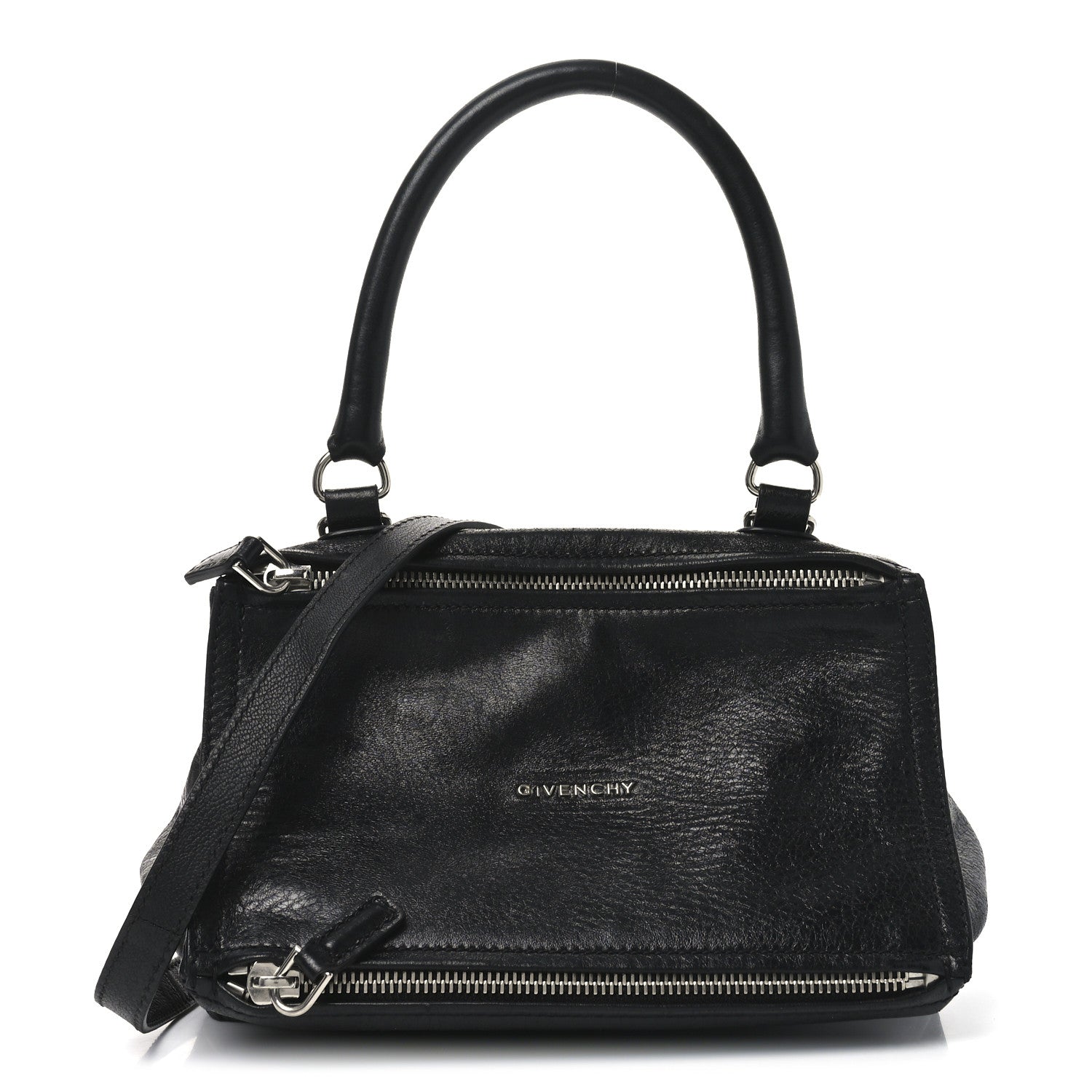 Givenchy Crinkled Patent Small Pandora Black 1 of 10