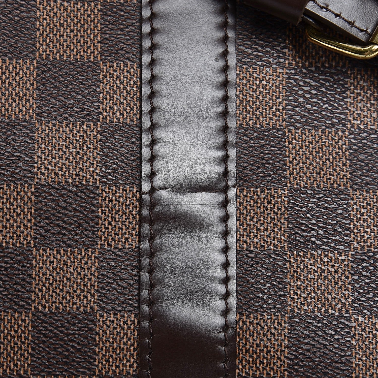 Louis Vuitton Damier Ebene Keepall Bandouliere 55 9 of 17
