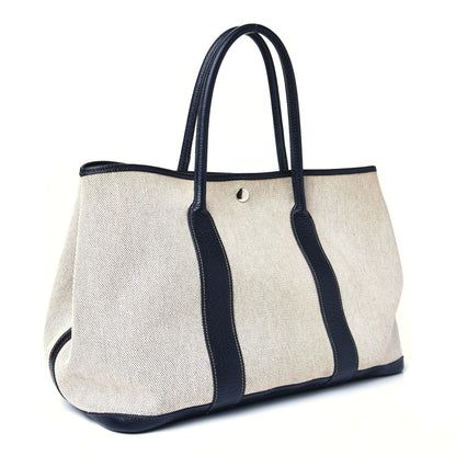 Hermes Buffle Skipper Toile Garden Party 36 MM Black 2 of 6