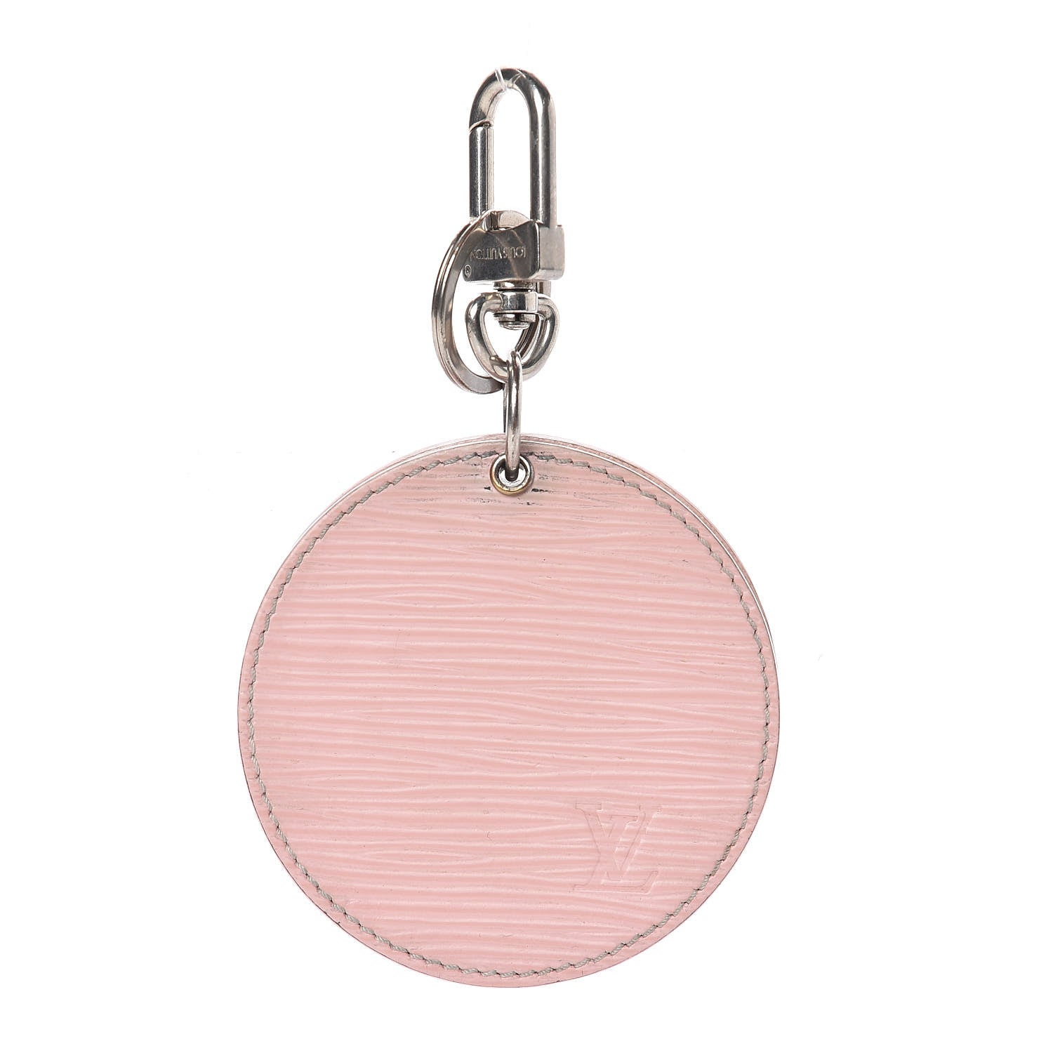 Louis Vuitton Epi Mirror Bag Charm Key Holder Rose Ballerine 1 of 6