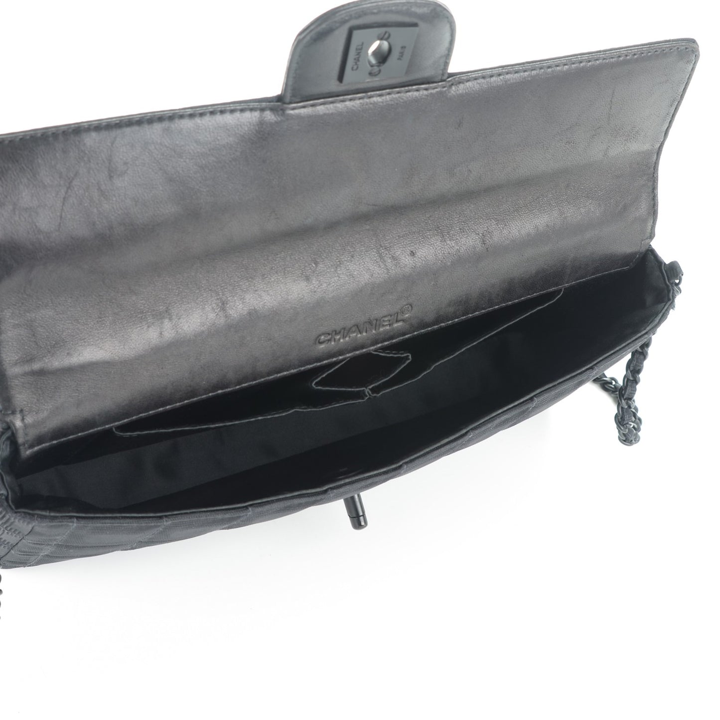 Nylon Travel East West Flap Black