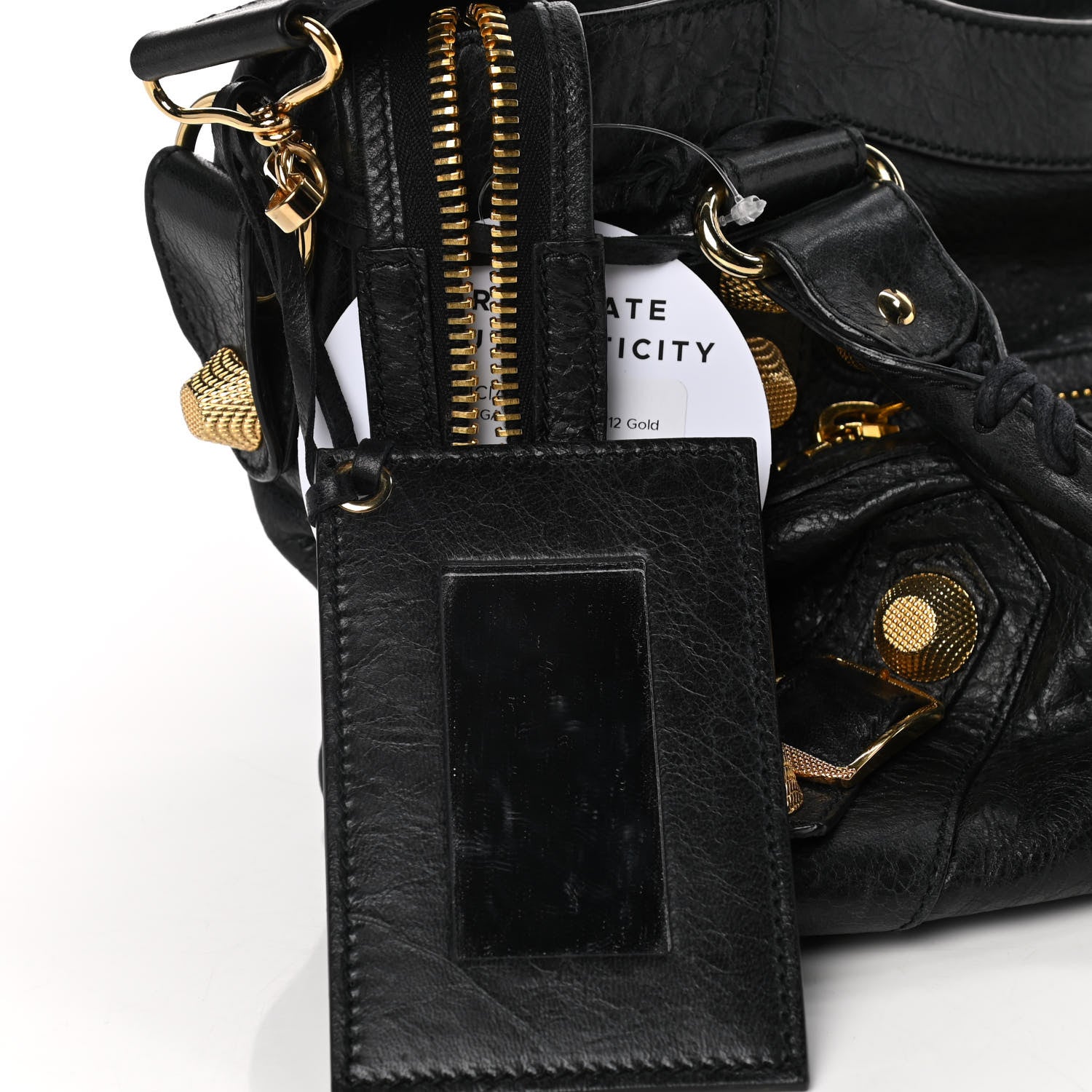 Balenciaga Agneau Giant 21 Gold Hardware City Black 9 of 13