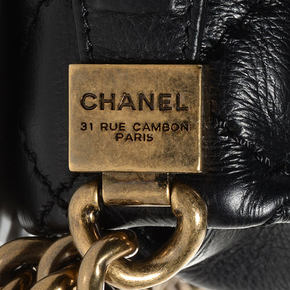 Chanel Calfskin Quilted Urban Day Flap Black 7 of 9