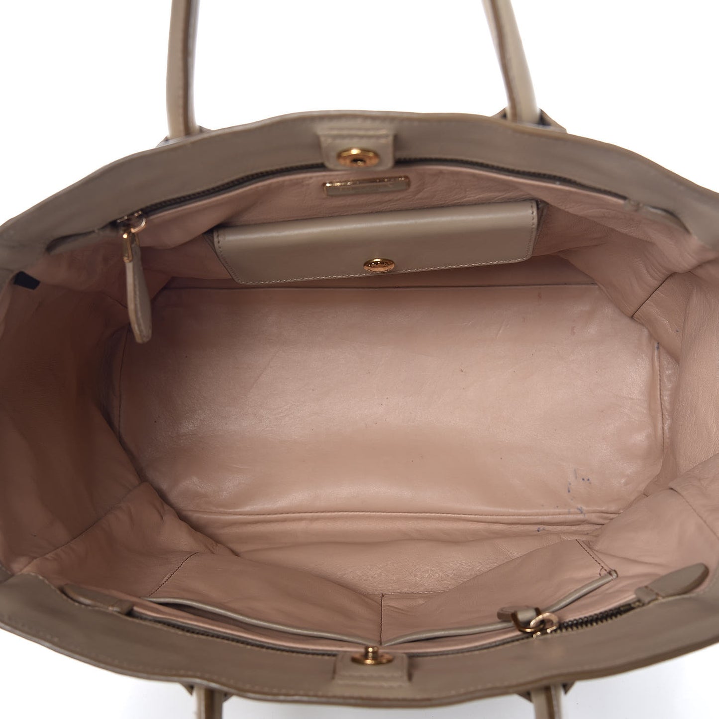 City Calf Tote Visone