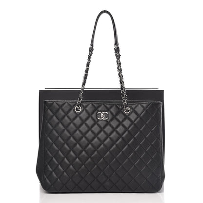 Chanel Caviar Quilted Large Shopping Tote Black 10 of 10