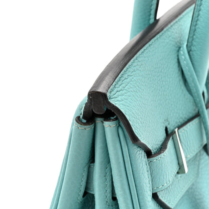 Hermes Togo BIRKIN 30 Bleu Atoll 13 of 18