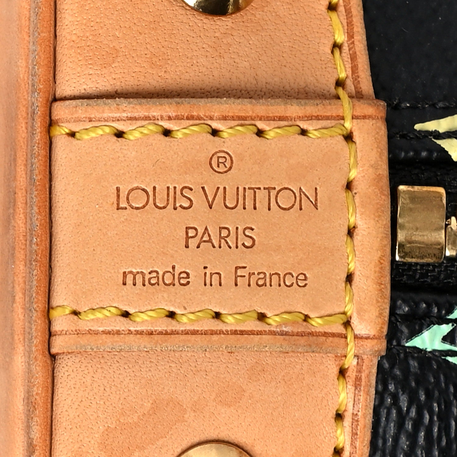Louis Vuitton Monogram Multicolor Alma Black 6 of 15